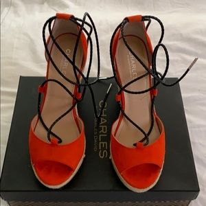 Almost new. Loved them but to high